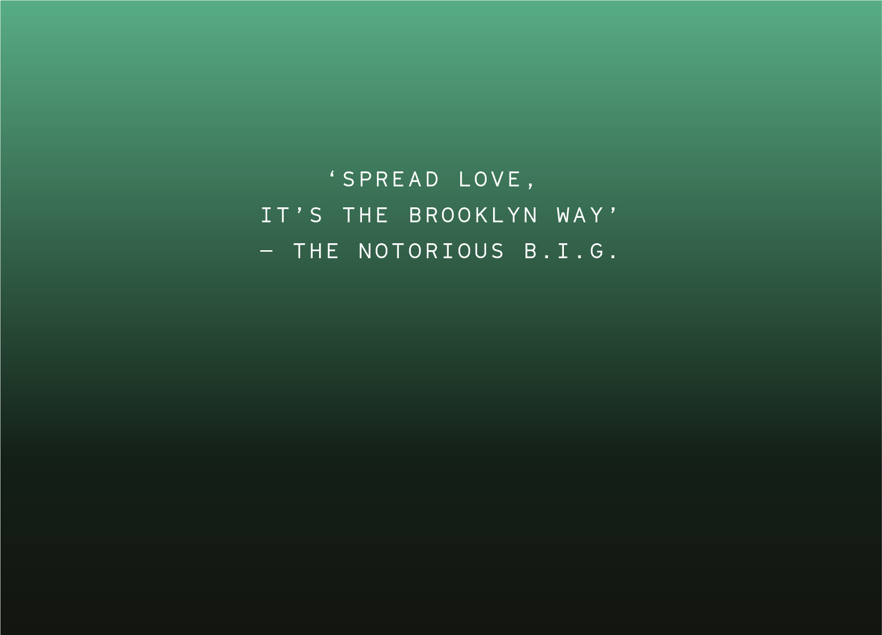 Things Brooklyn Does to Your Brain